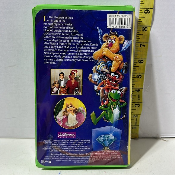 The Great Muppet Caper Clamshell VHS - Picture 2 of 3